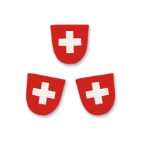 100 pz Stemmi svizzeri